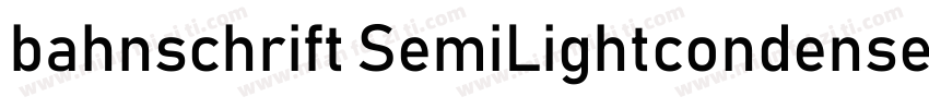 bahnschrift SemiLightcondensed字体转换